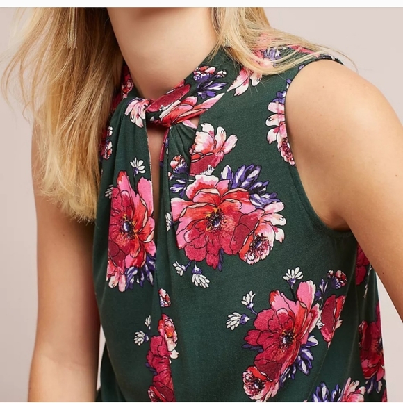 Anthropologie Vanessa Virginia Stretchy Top. Like New! - Picture 2 of 13